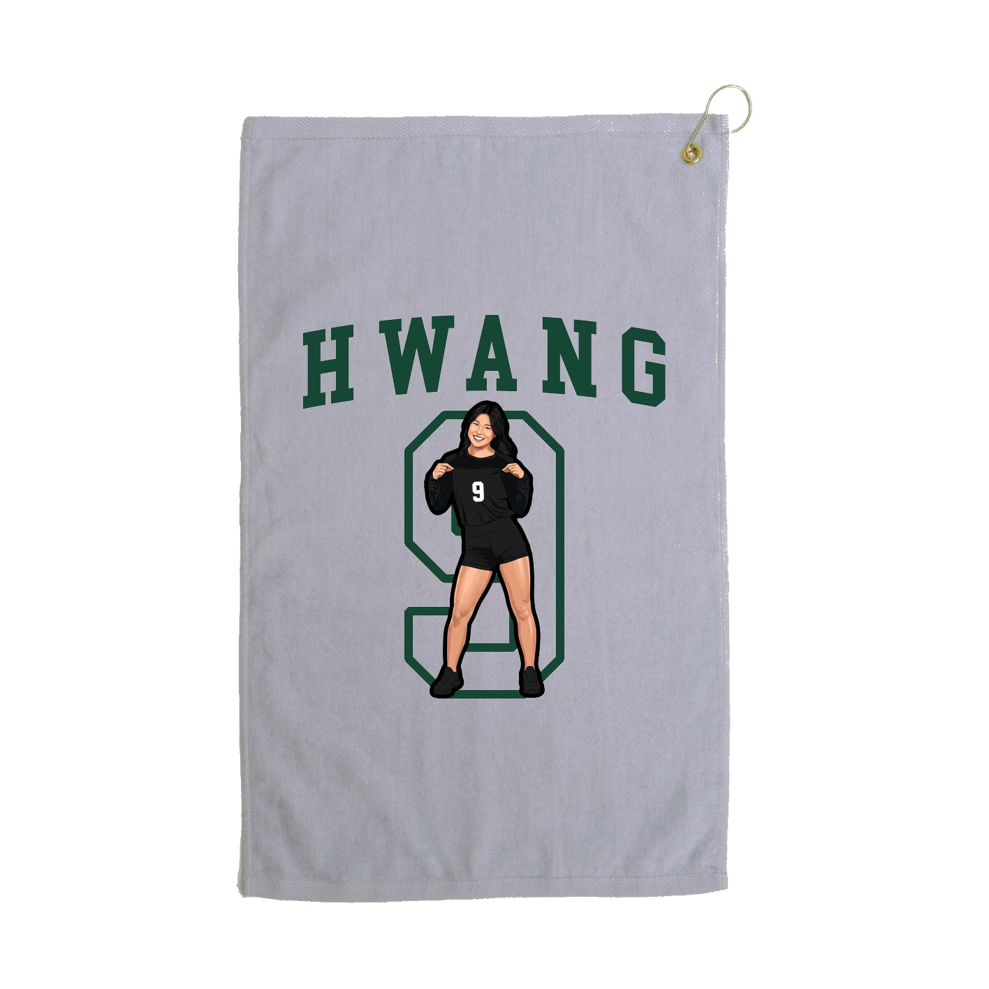 Golf Towel — Shirsey in Grey