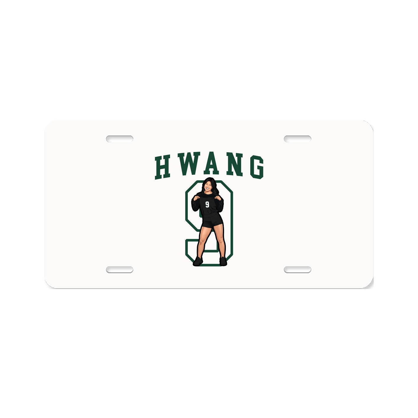License Plate — Shirsey in Classic