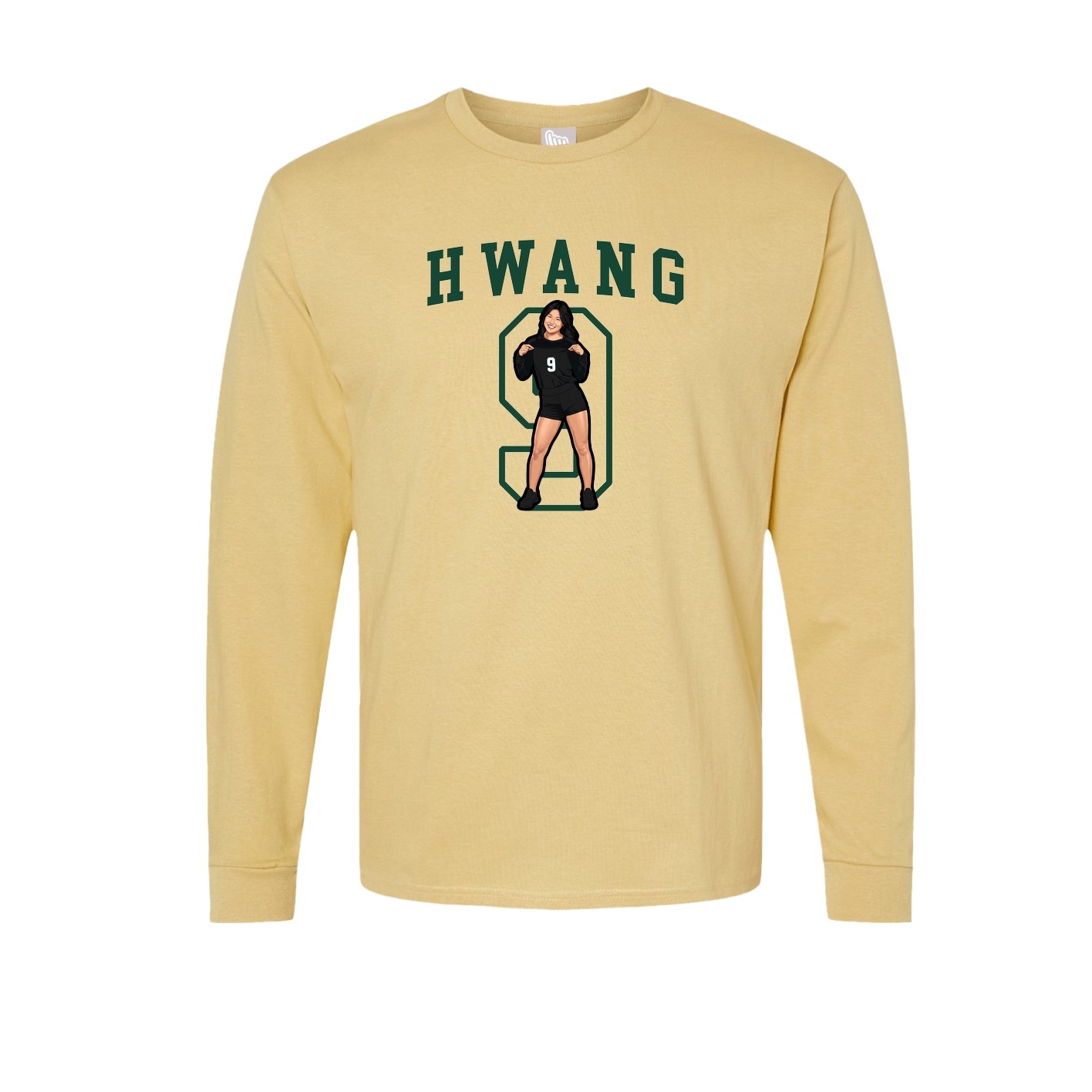 Long Sleeve Tee — Shirsey in Vegas Gold