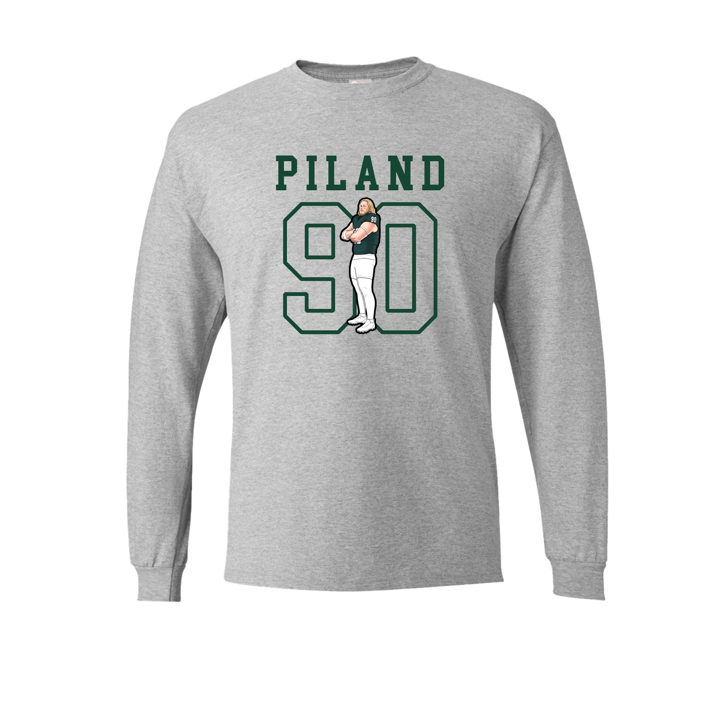Long Sleeve Tee — Shirsey in Grey