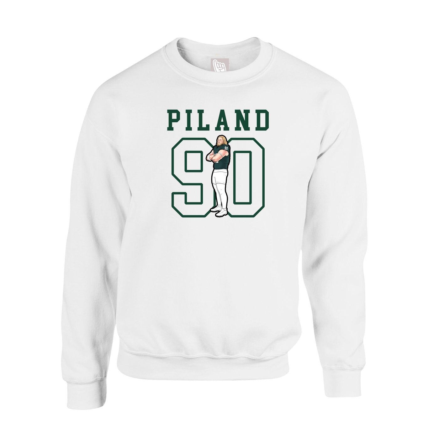 Fleece Crew — Shirsey in White