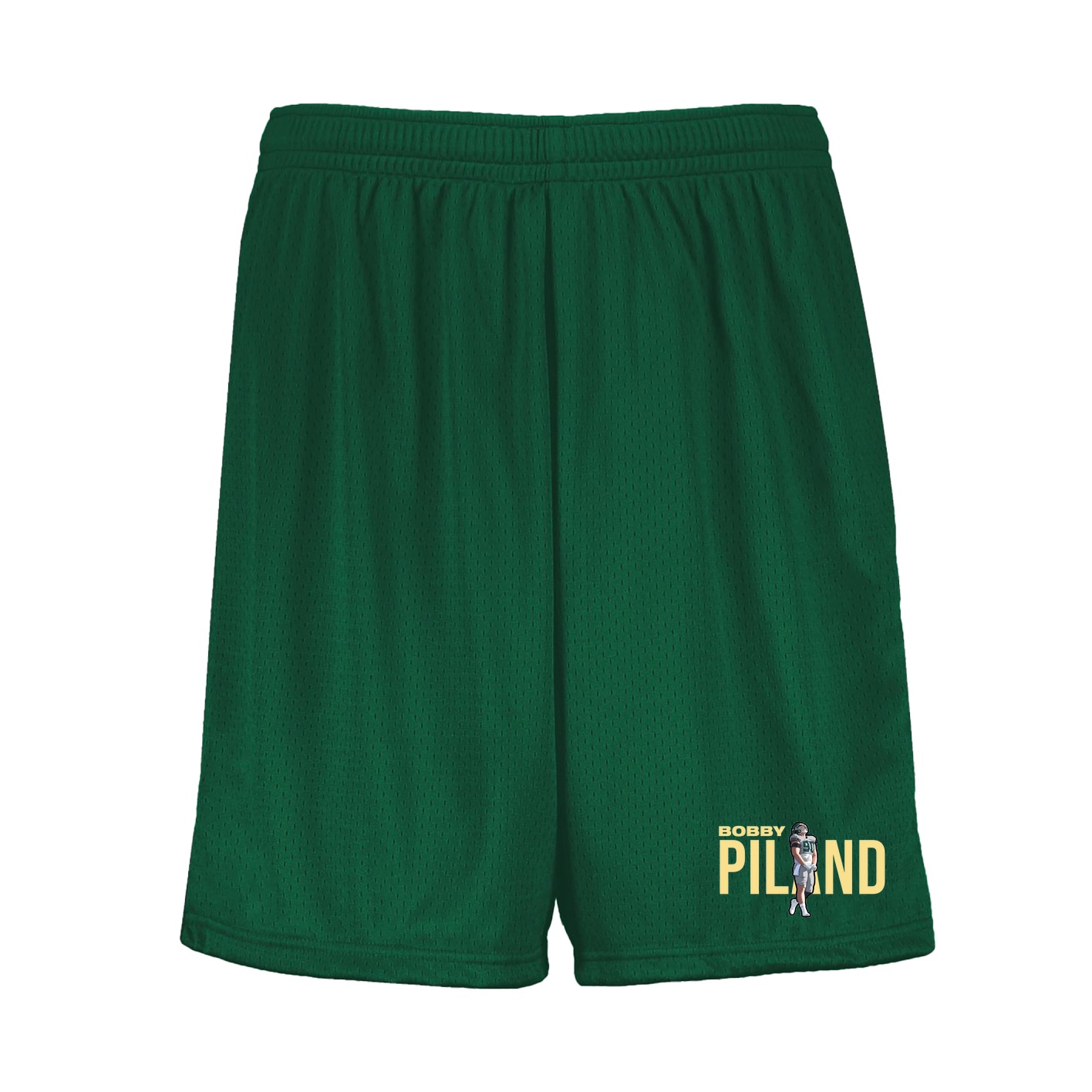 Shorts — Player Name in Green