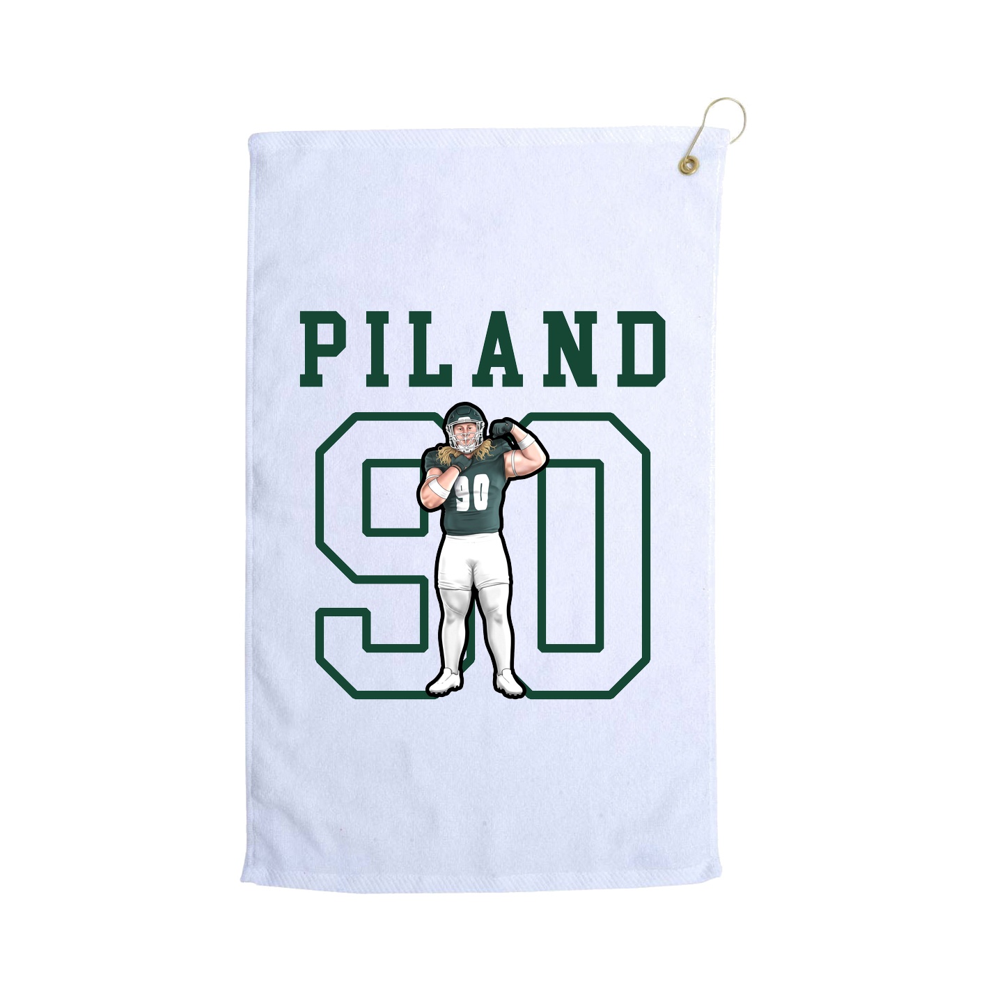 Golf Towel — Shirsey in White