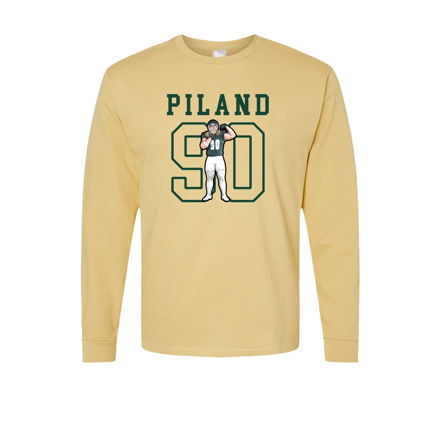 Long Sleeve Tee — Shirsey in Vegas Gold