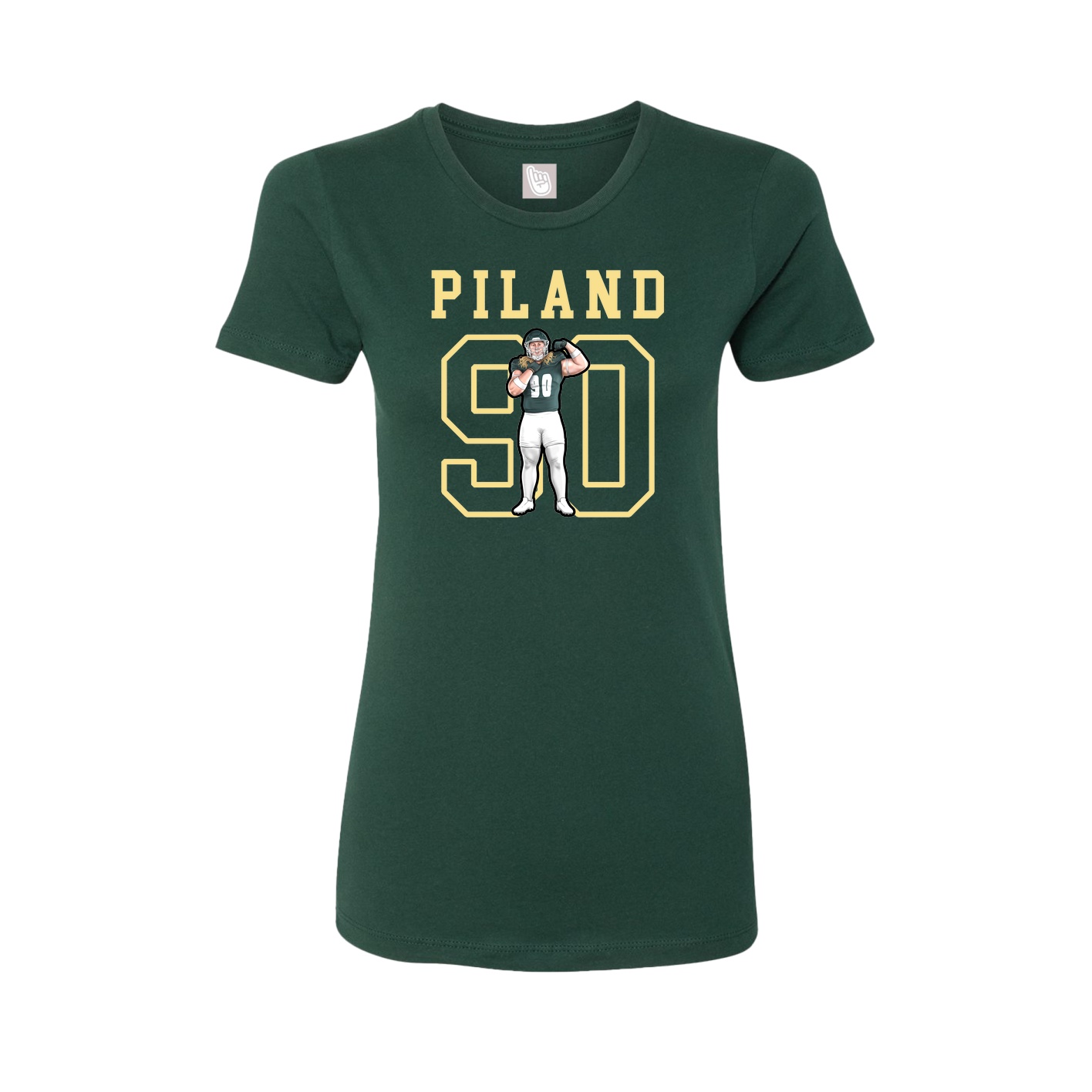 Fitted Women's Tee — Shirsey in Green