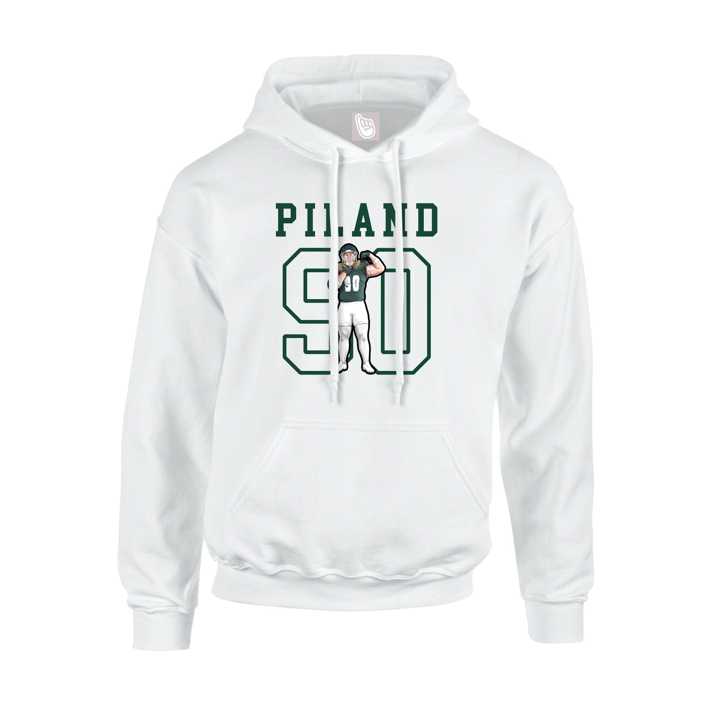Youth Hoodie — Shirsey in White