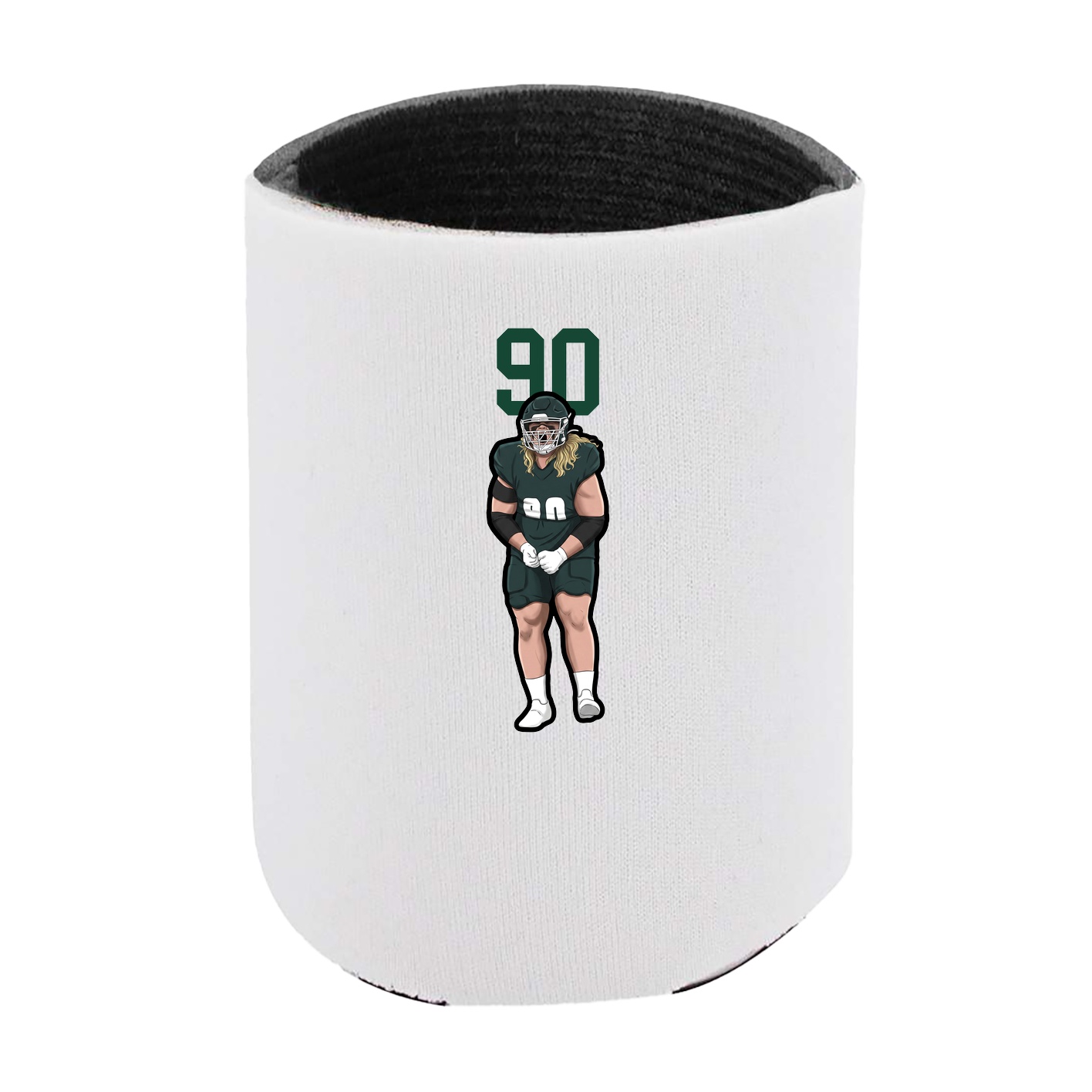 Can Holder — Number Top in White