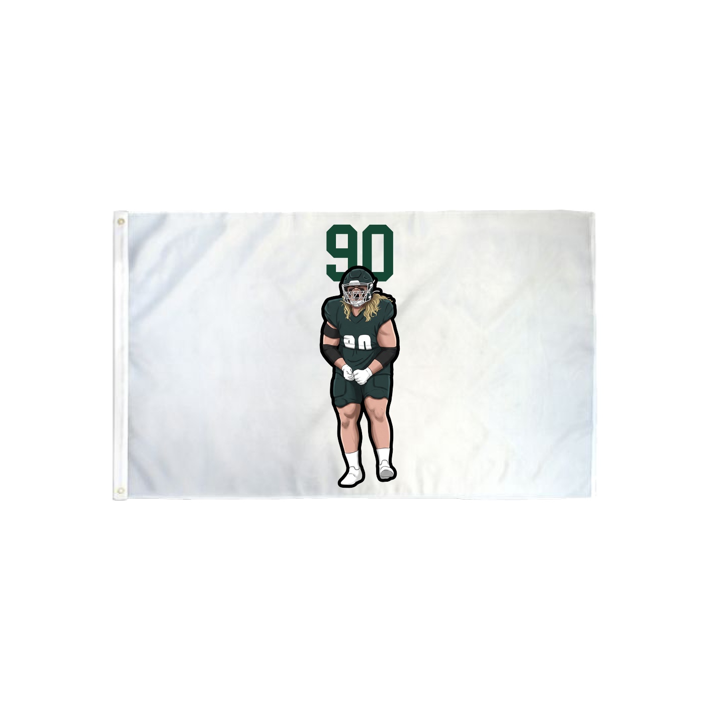 3x5 Flag — Number Top in Classic