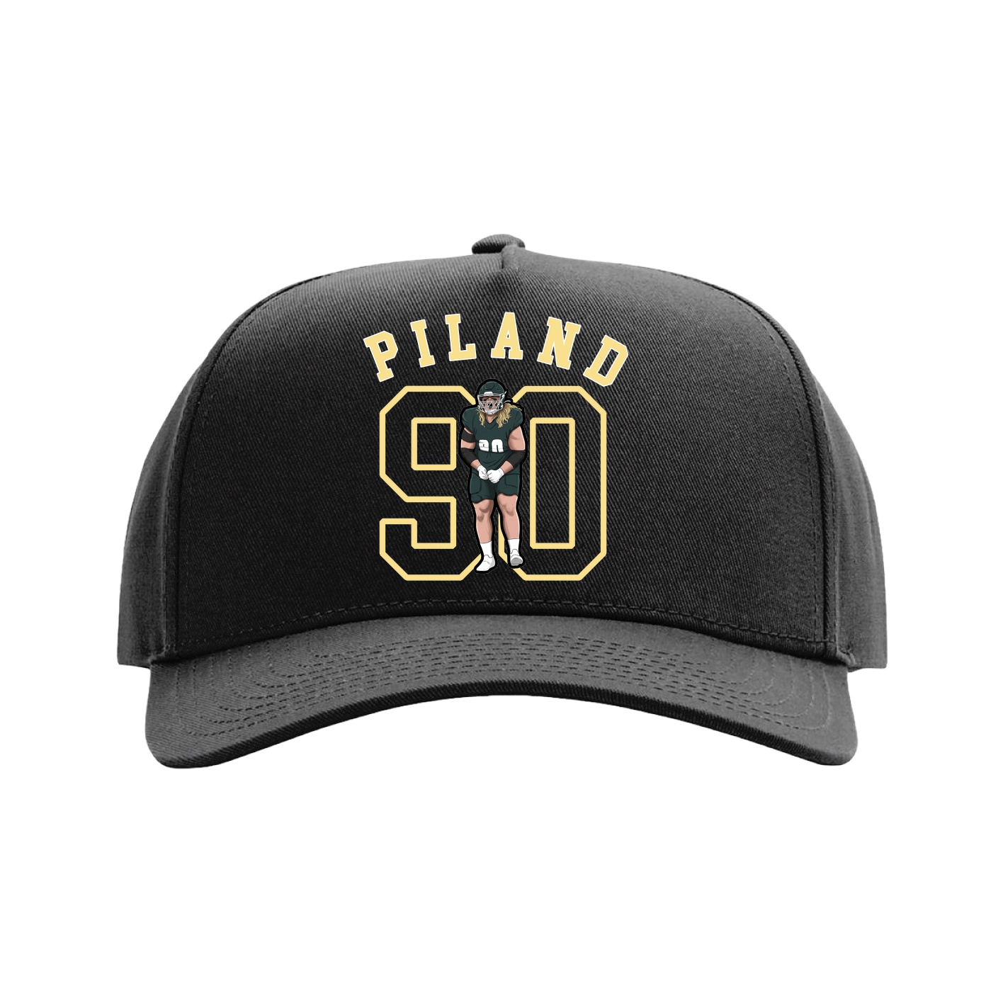 Full Fabric Five-Panel Champ Cap