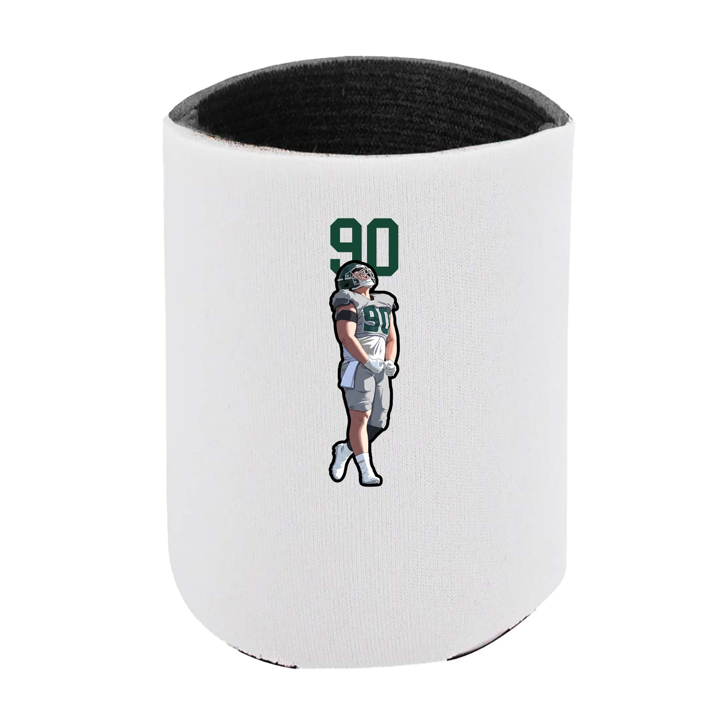Can Holder — Number Top in White