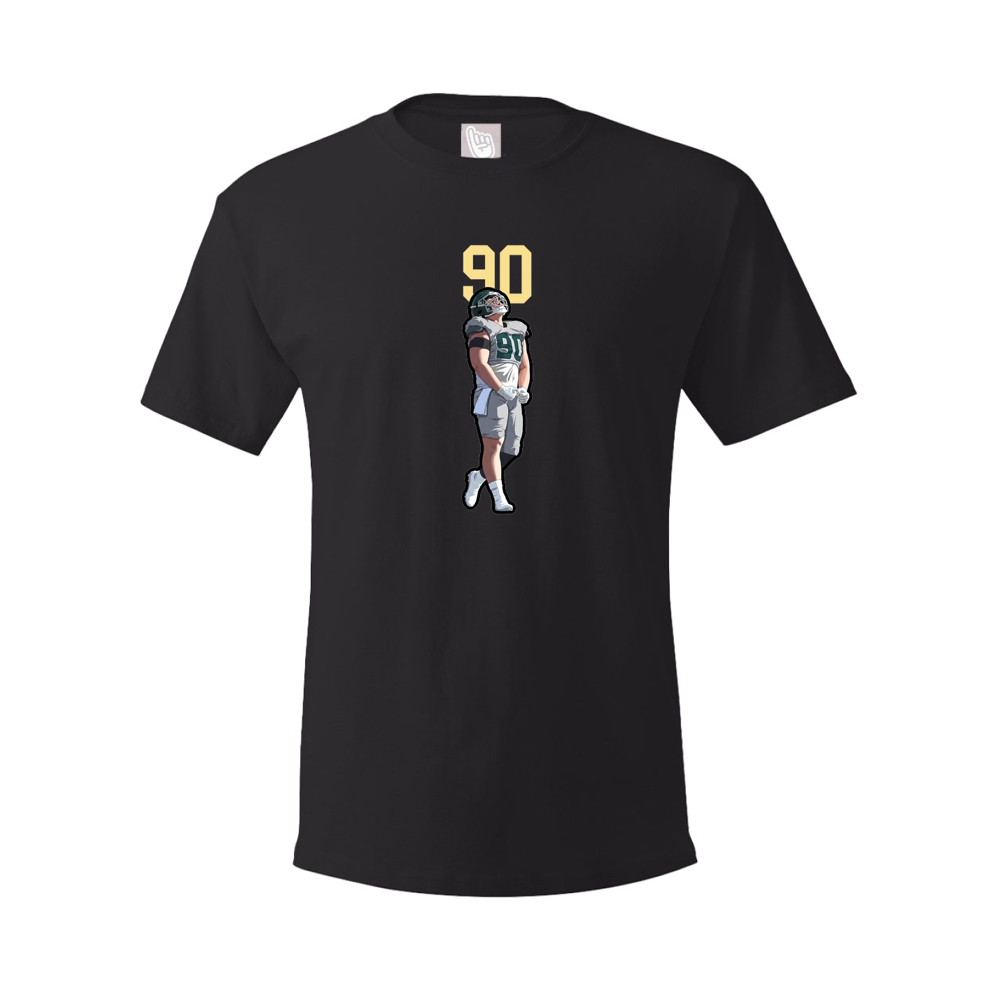 Tee — Number Top in Black
