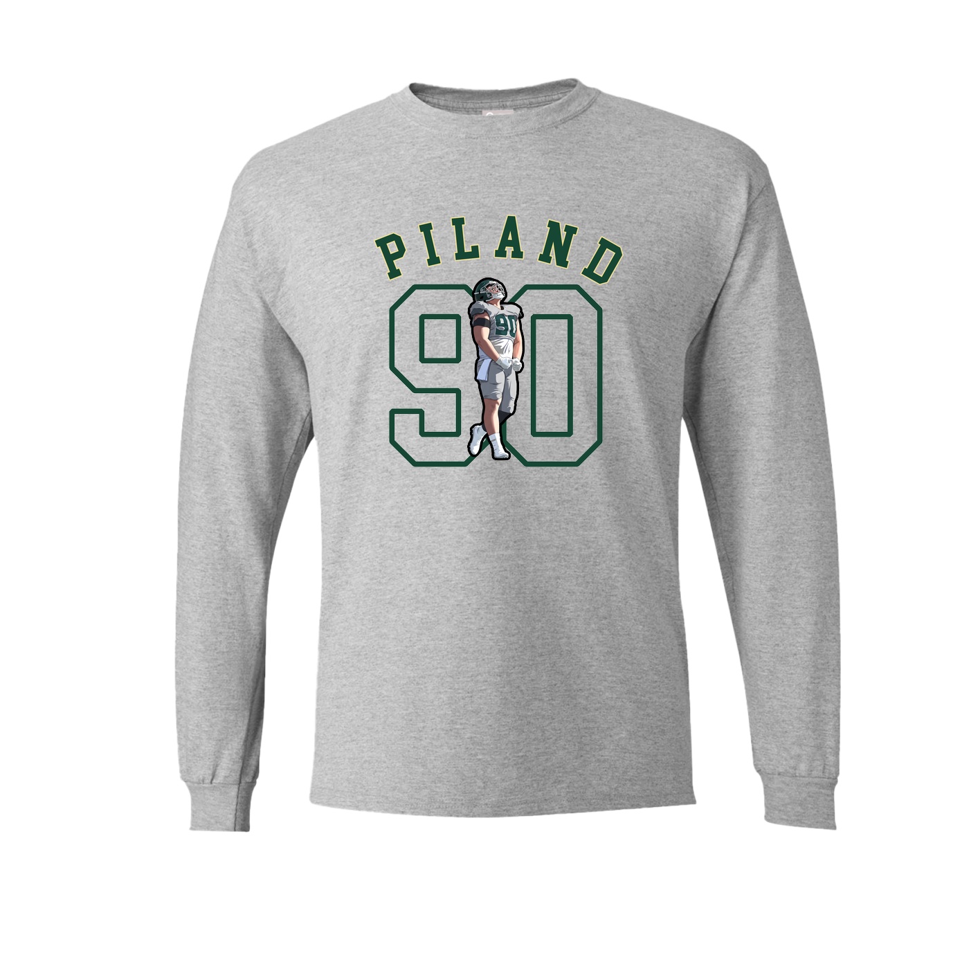 Long Sleeve Tee — Shirsey Arch in Grey