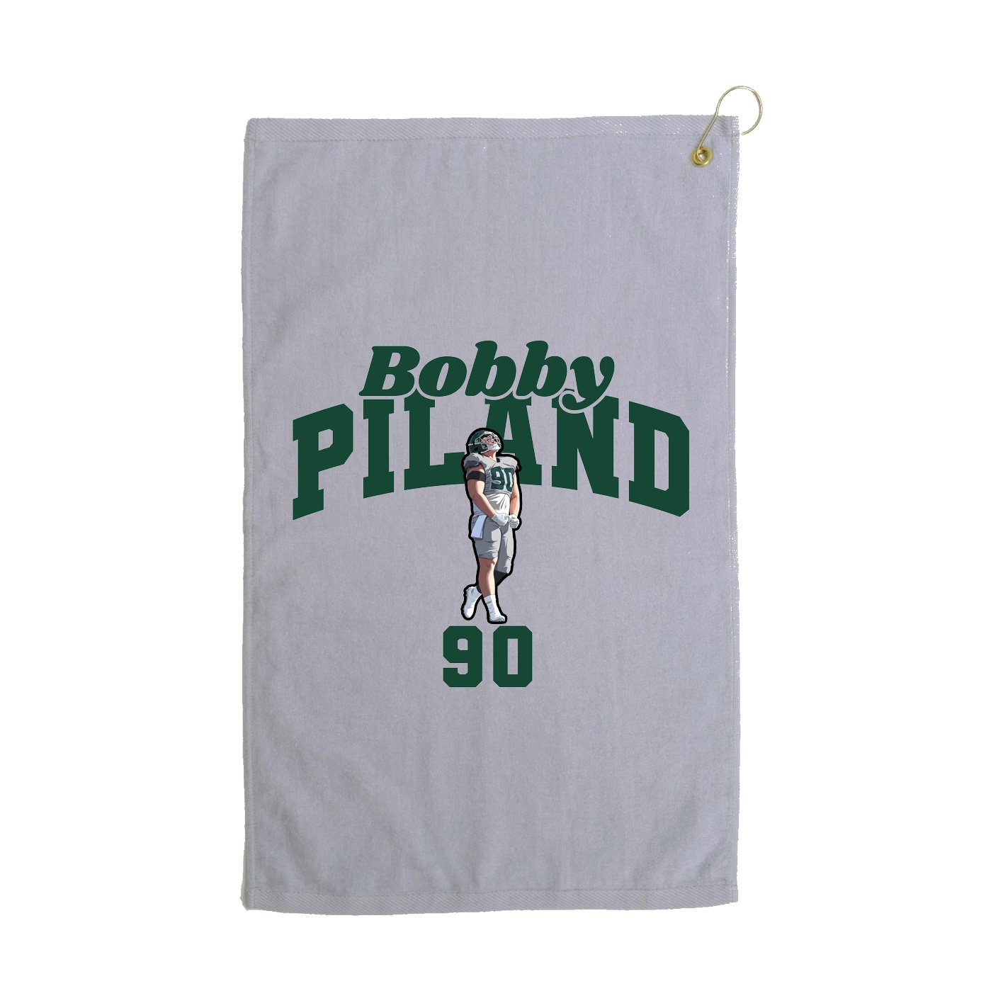 Golf Towel — Signature Arch in Grey