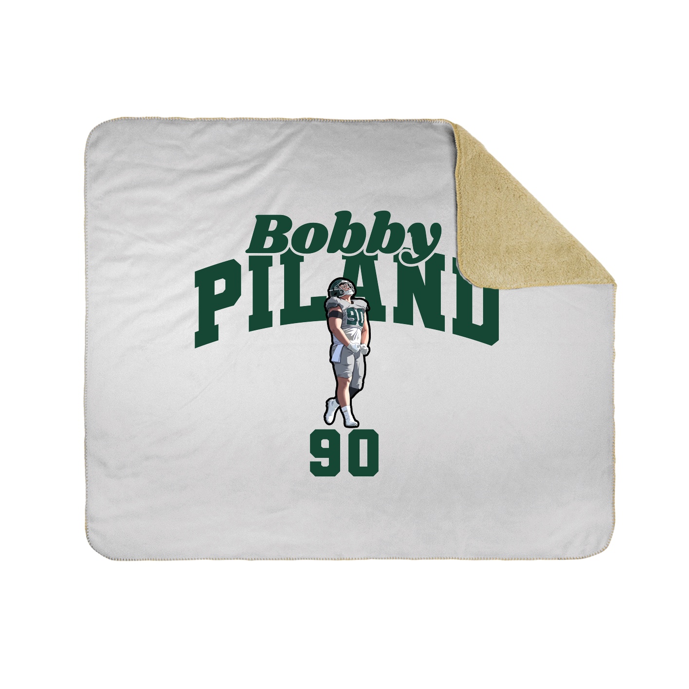 Throw Blanket — Signature Arch in White
