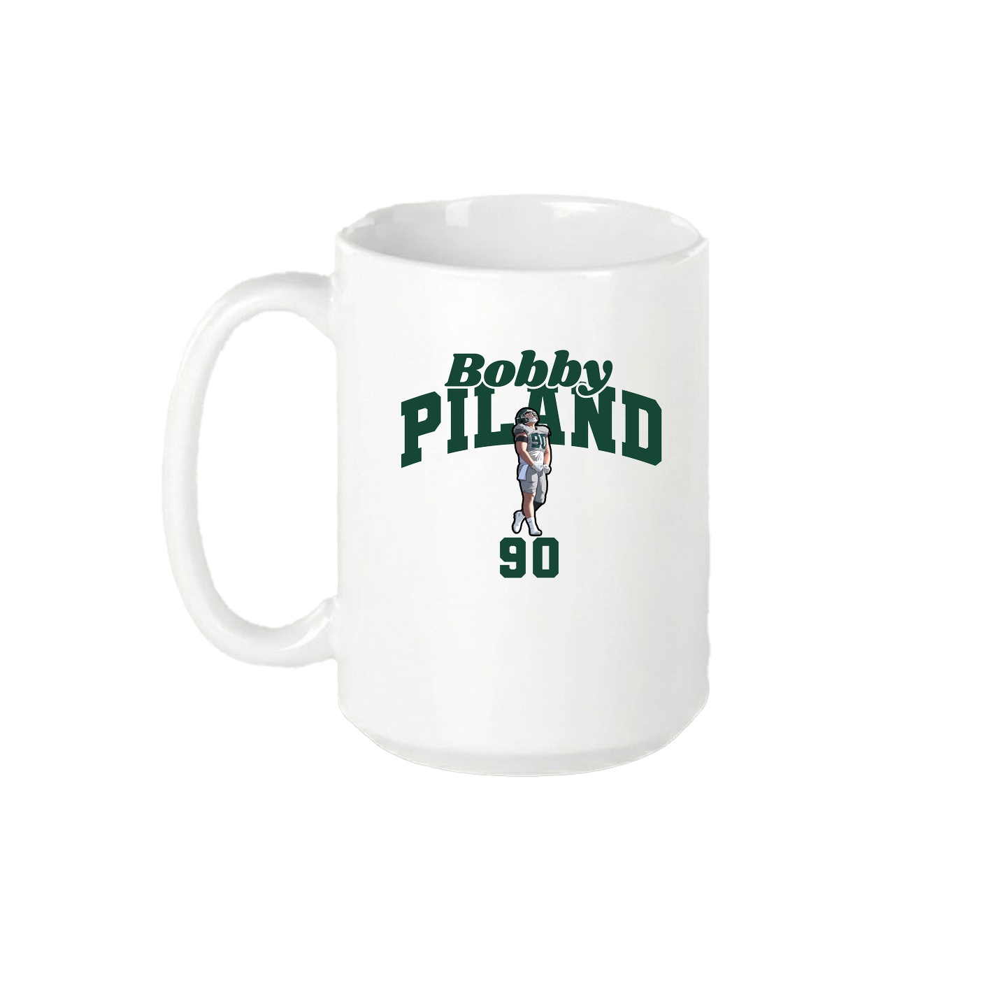 15oz Coffee Mug — Signature Arch in White