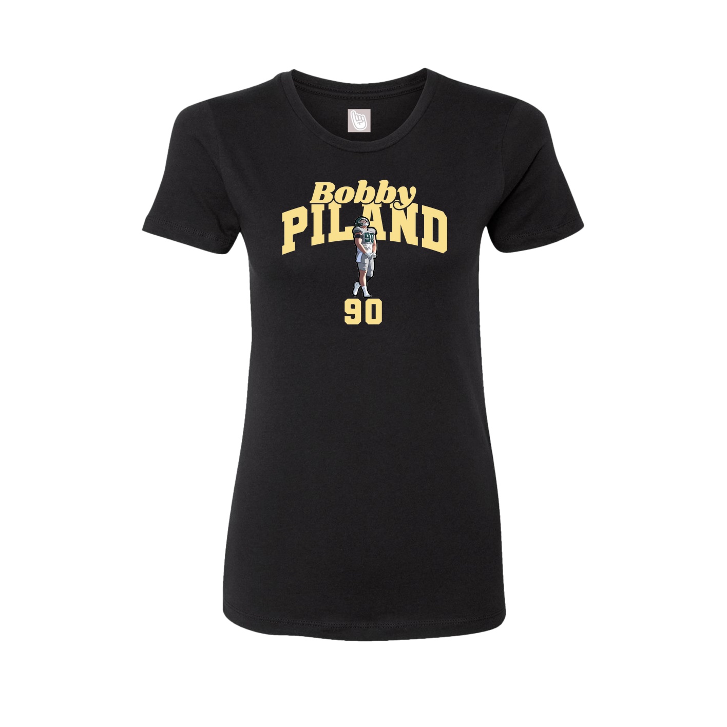 Womens Tee — Signature Arch in Black