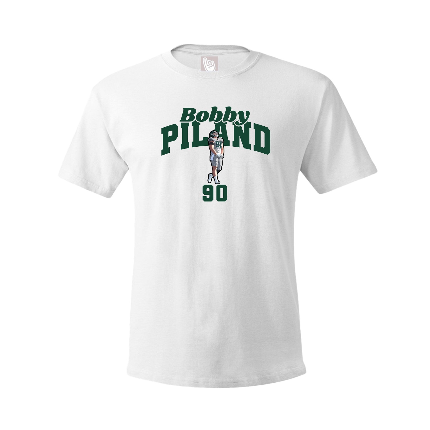 Youth Tee — Signature Arch in White