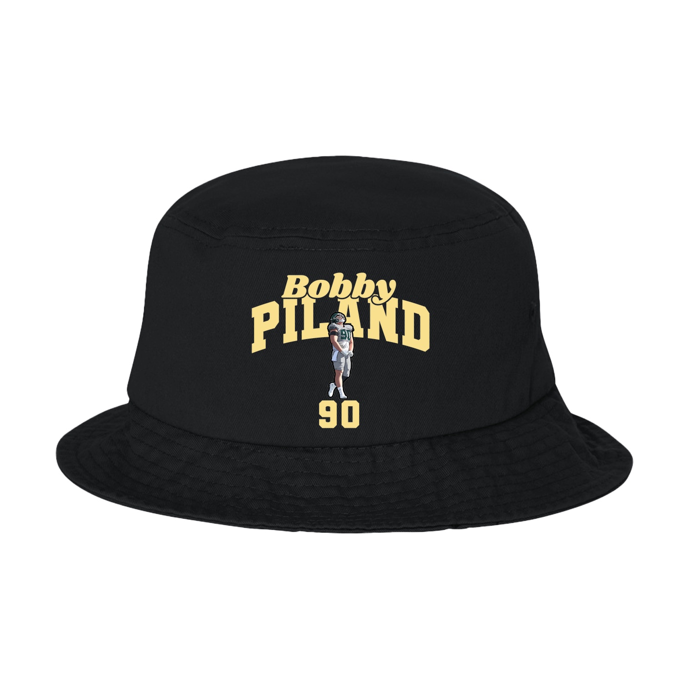 Bucket Cap — Signature Arch in Black