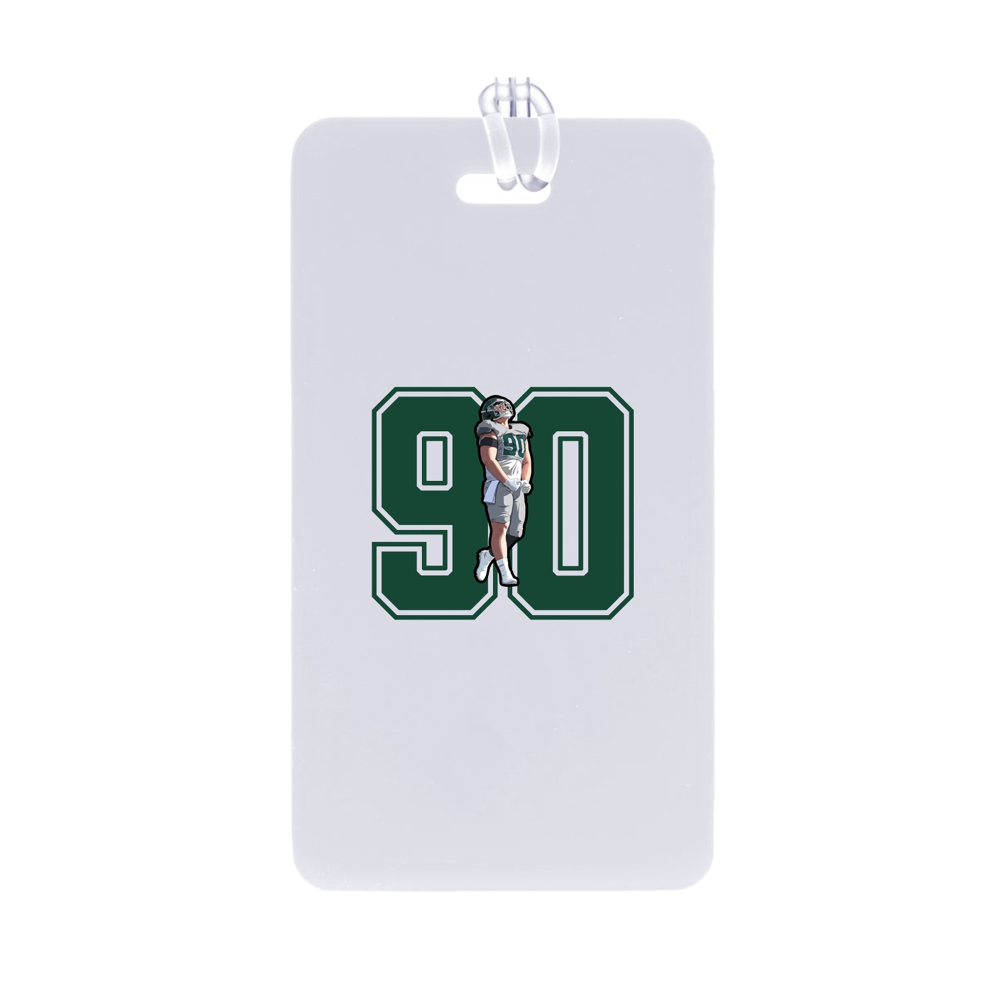Bag Tag — Number in Classic