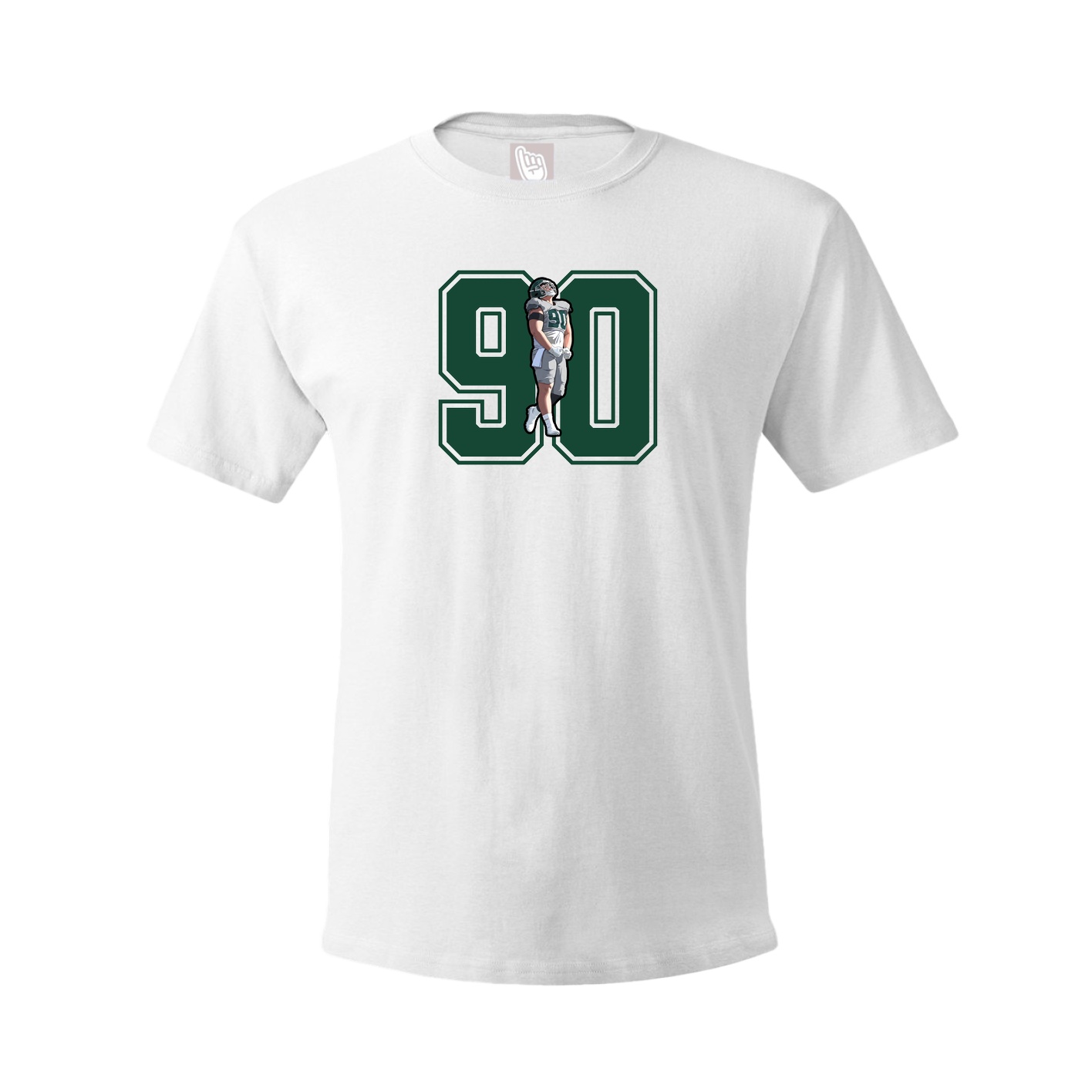 Tee — Number in White