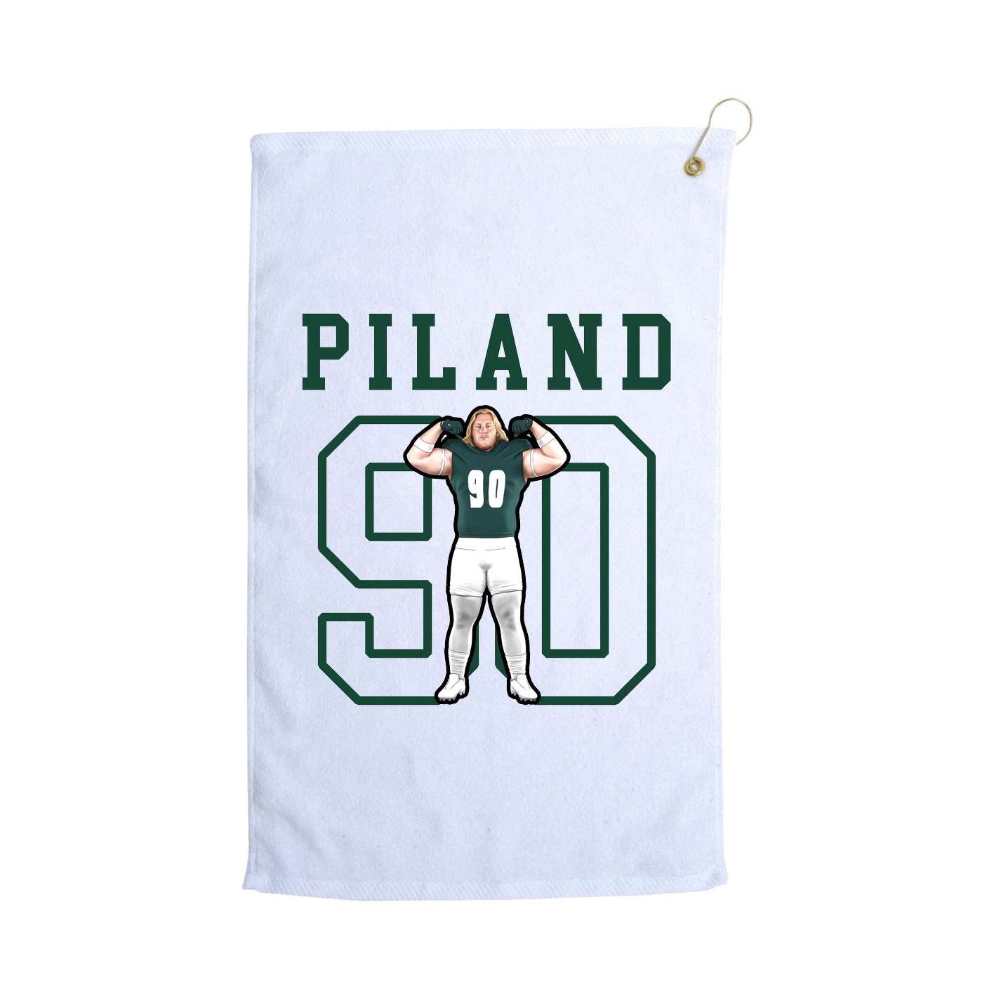 Golf Towel — Shirsey in White