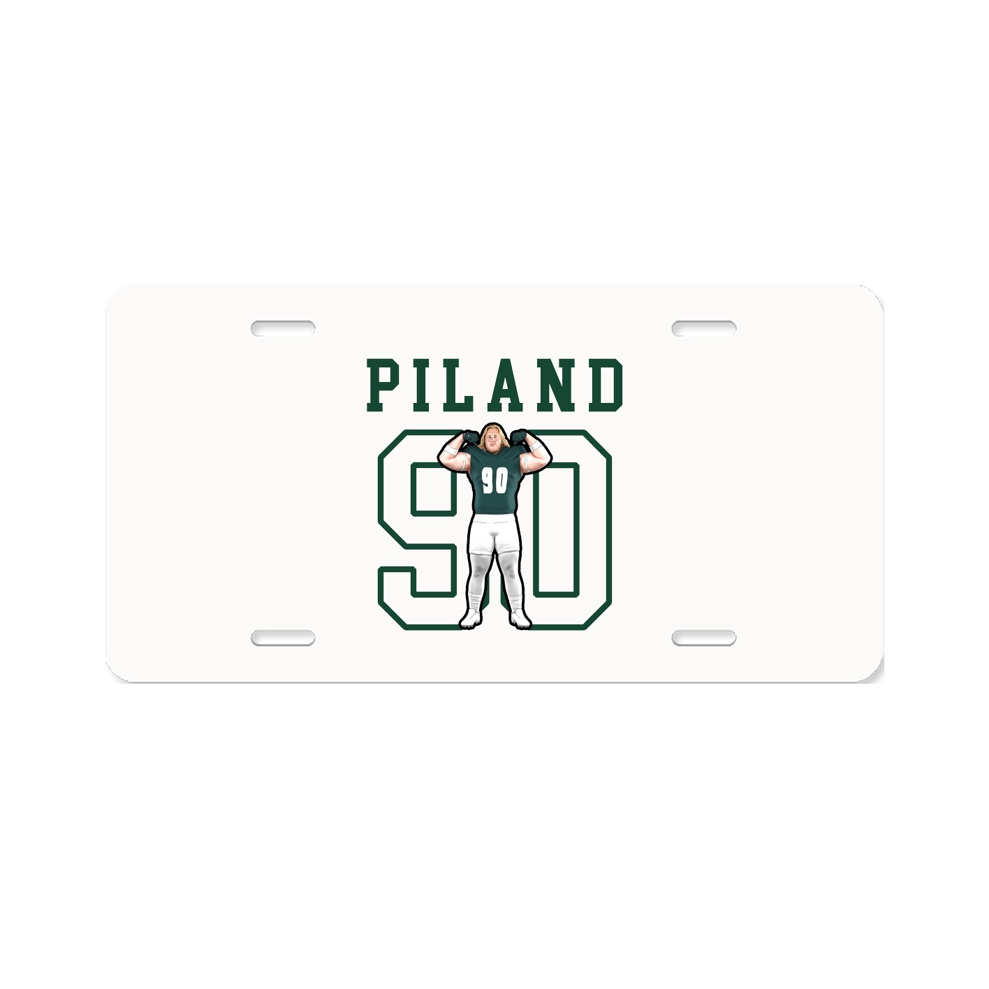 Aluminum License Plate