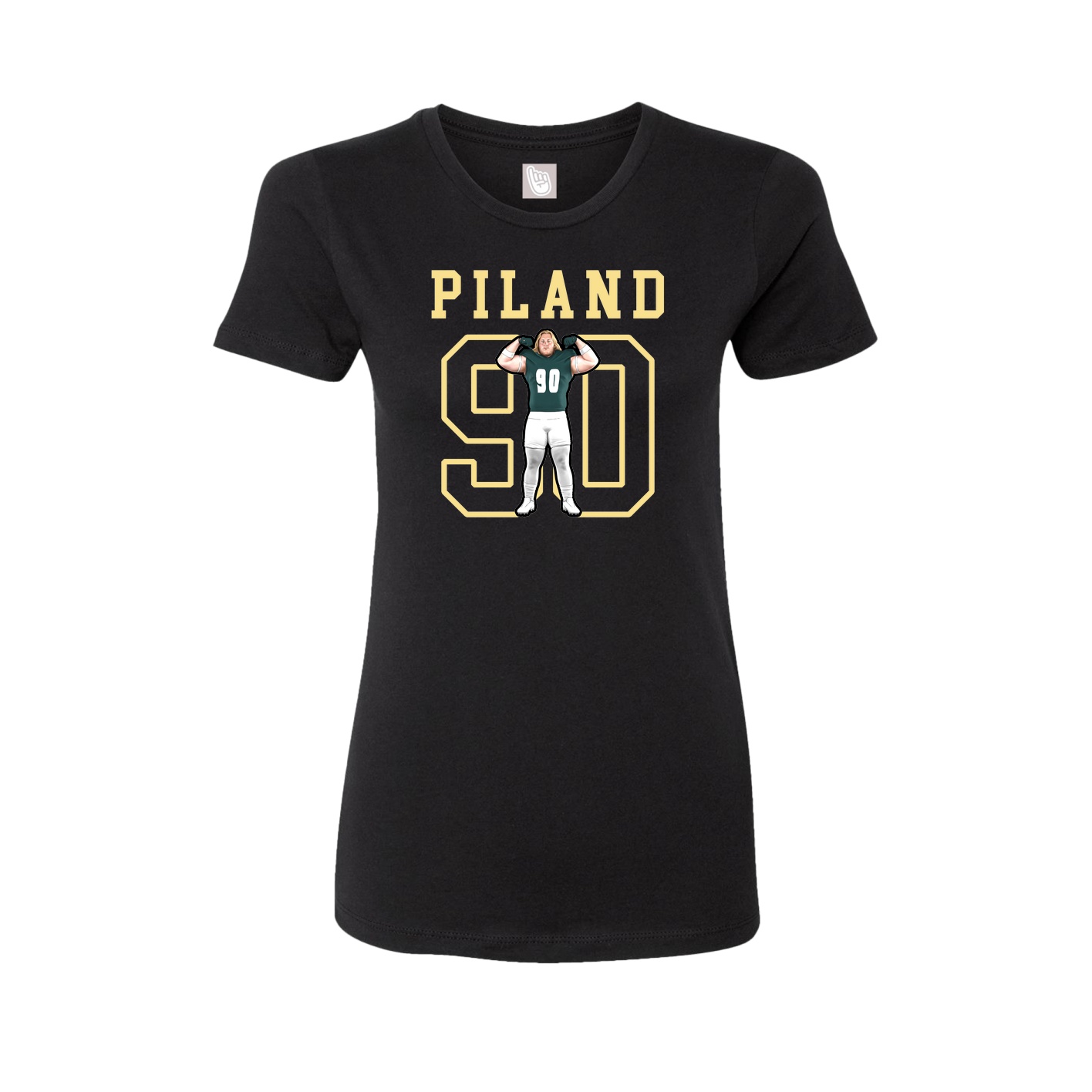 Fitted Women's Tee — Shirsey in Black