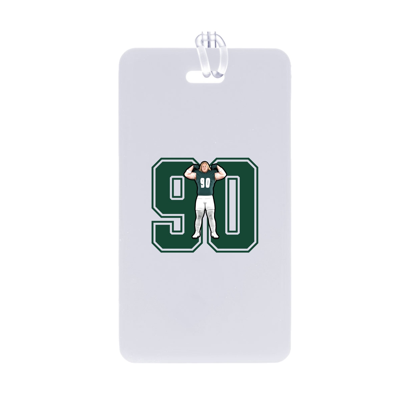 Bag Tag — Number in Classic