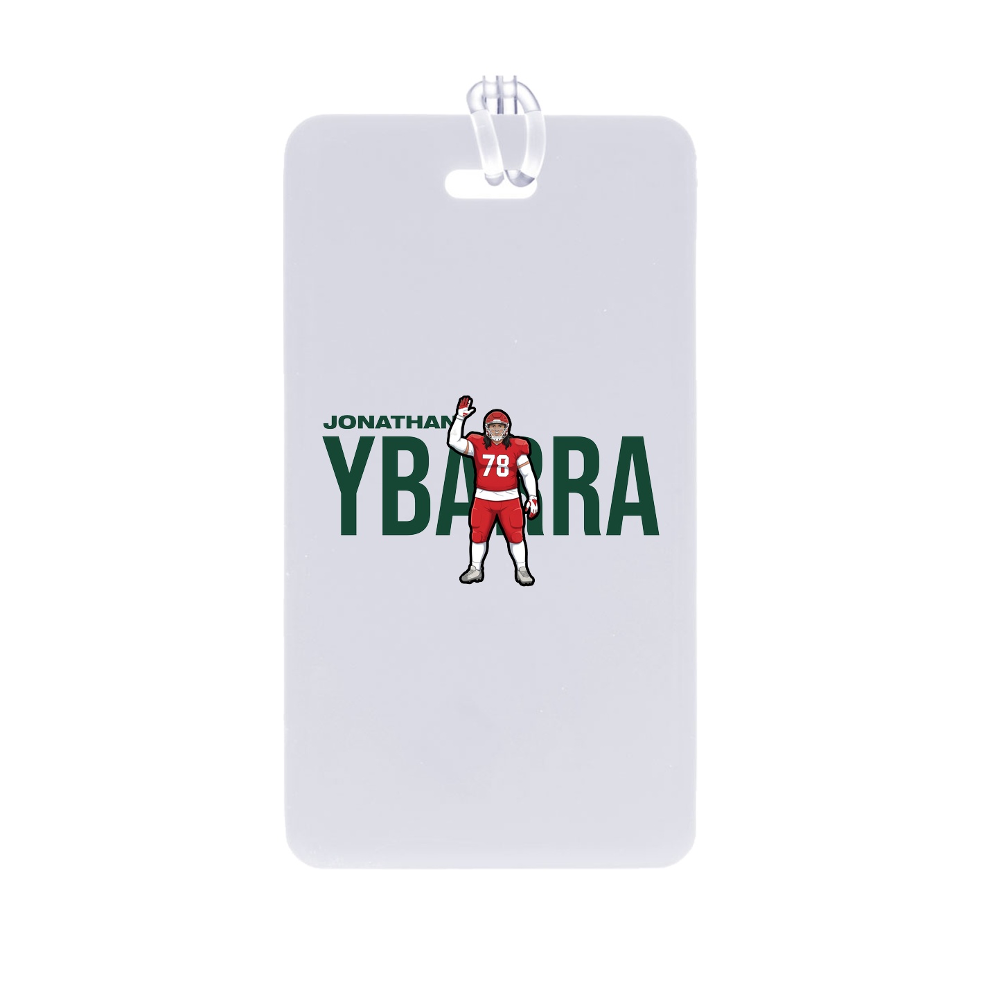 Bag Tag — Player Name in Classic