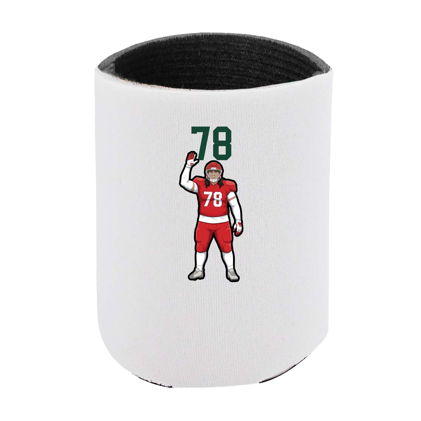 Can Holder — Number Top in White