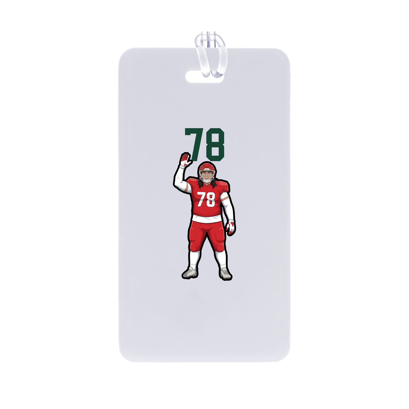 Bag Tag — Number Top in Classic