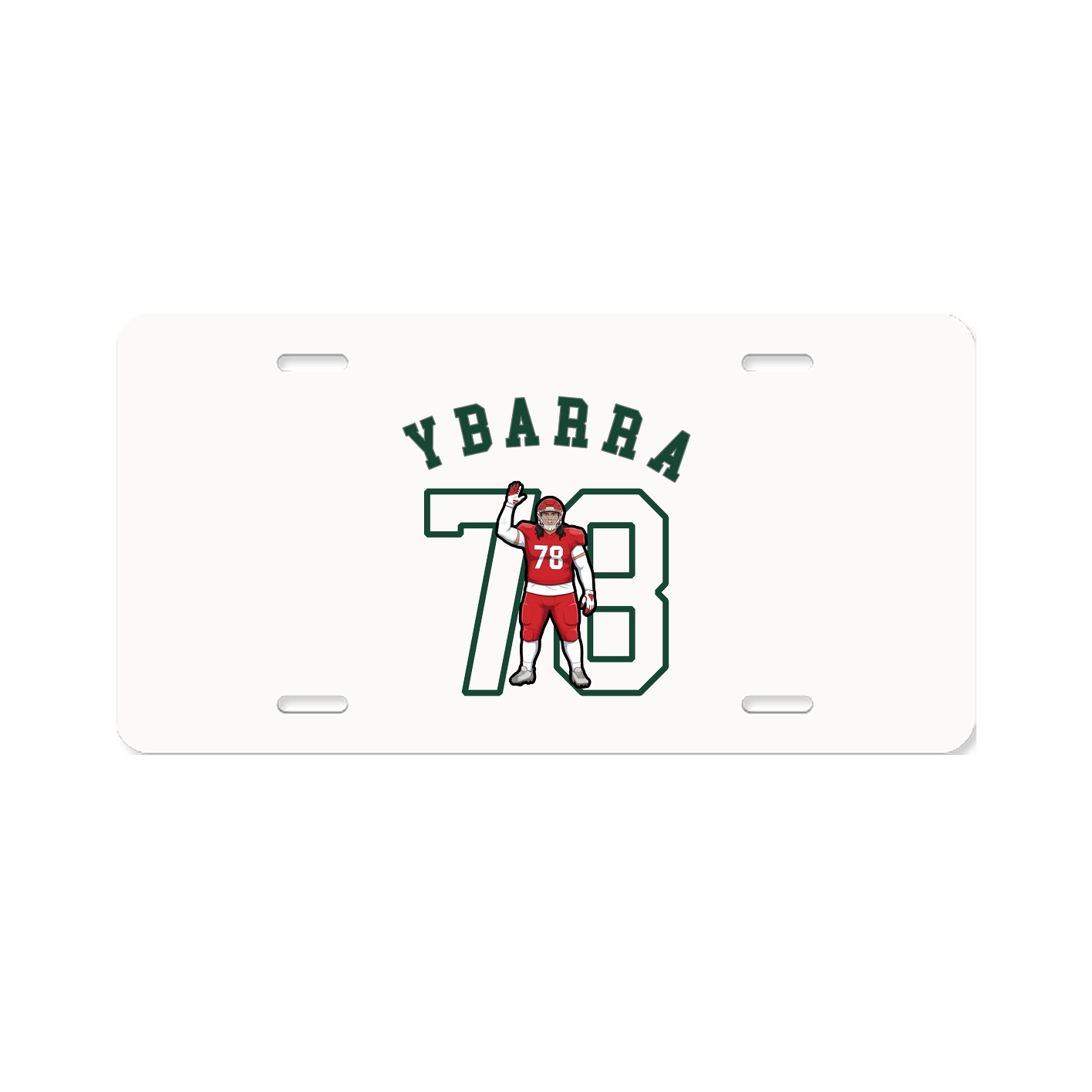 License Plate — Shirsey Arch in Classic