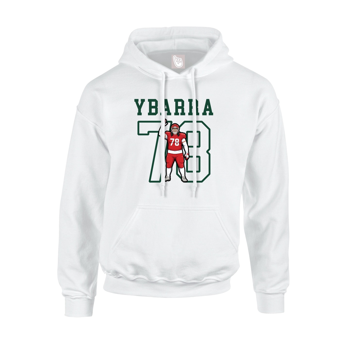 Youth Hoodie — Shirsey in White