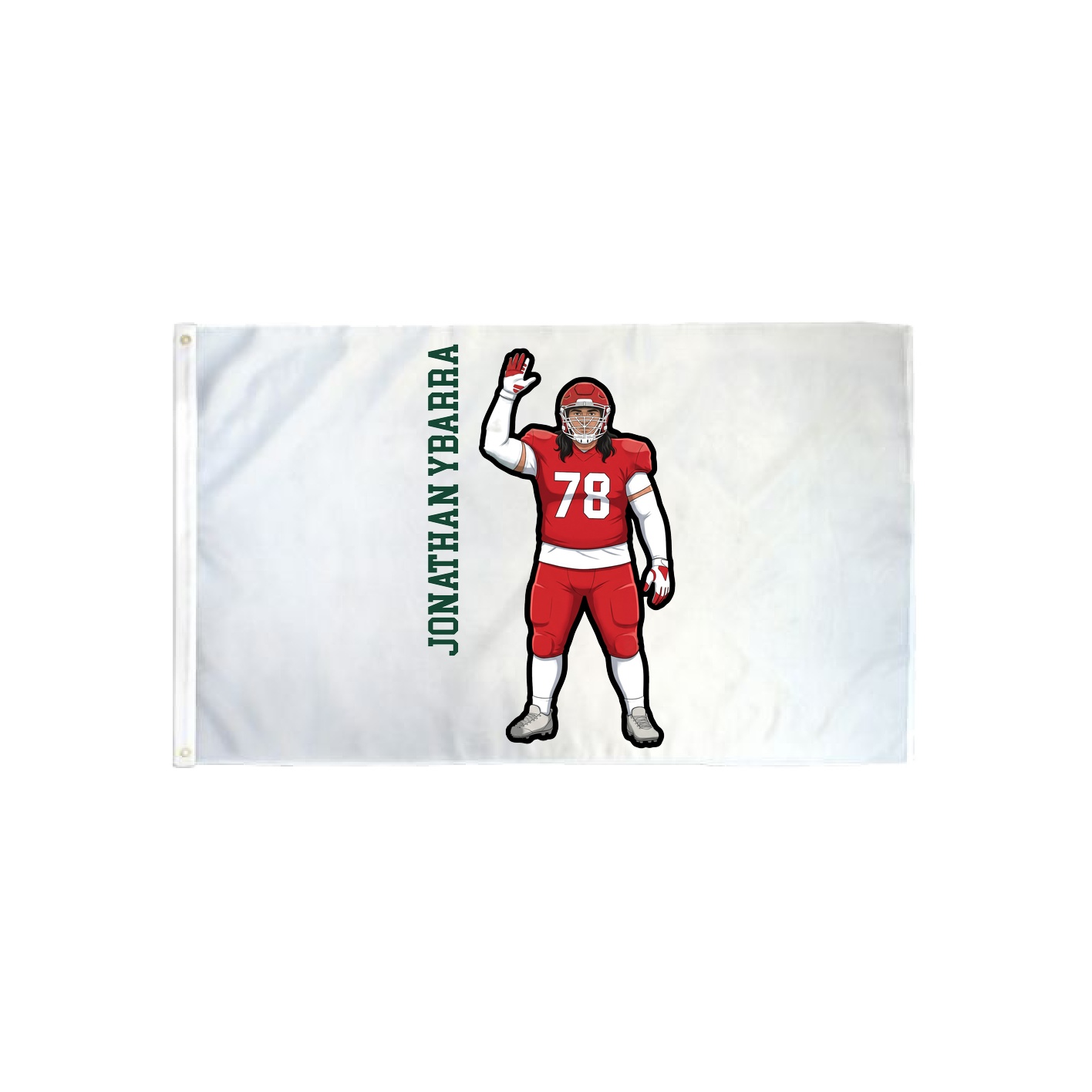 3x5 Flag — Name Vertical in Classic