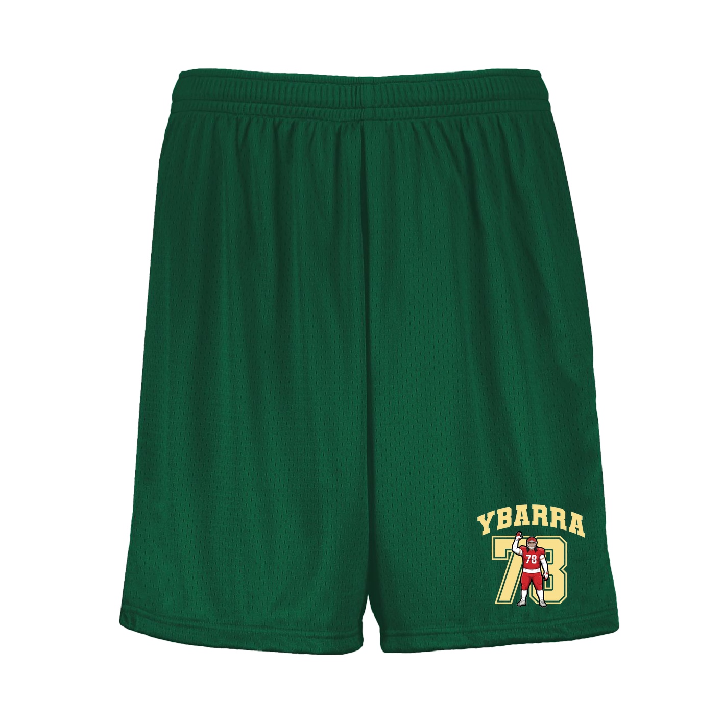 Shorts — Number in Green