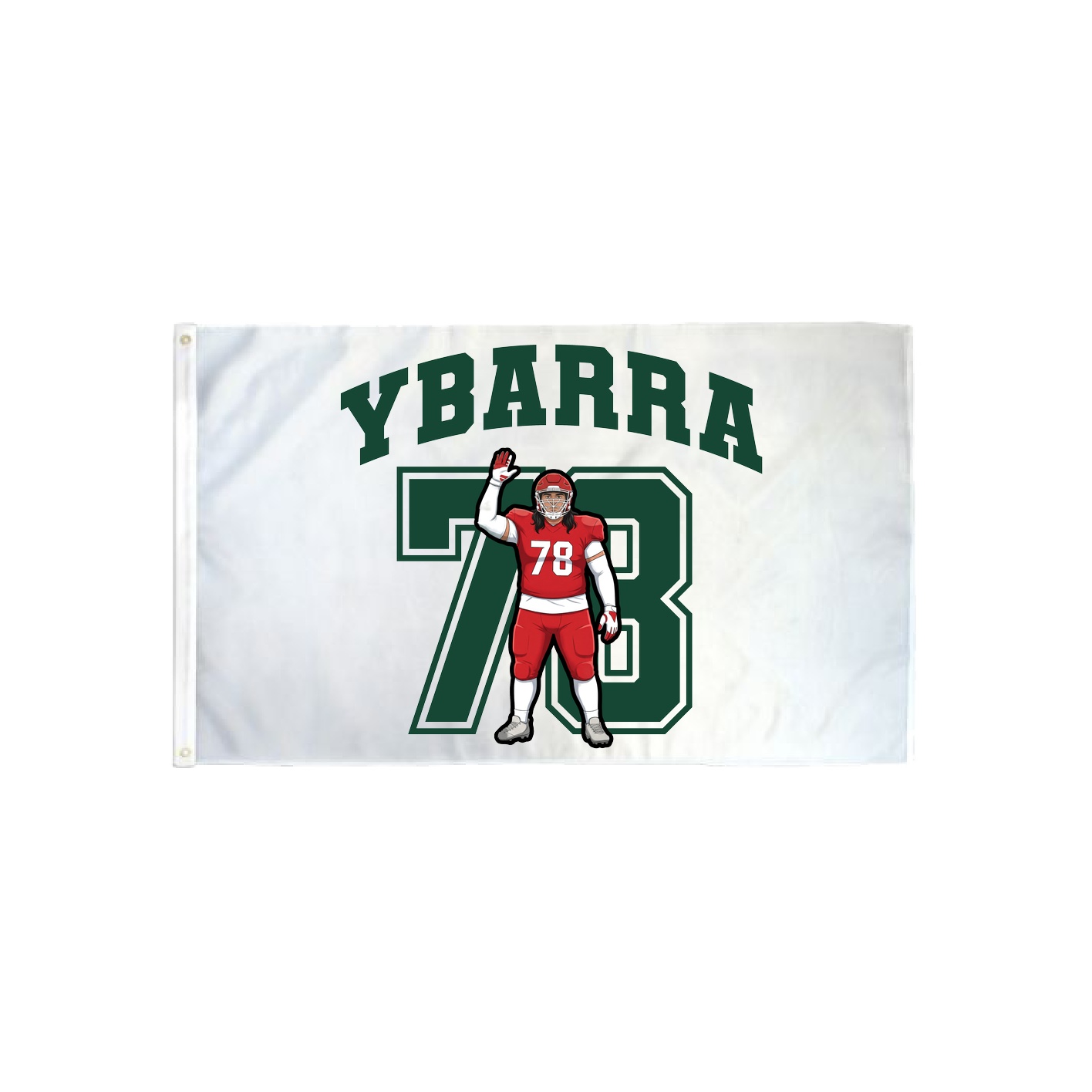 3x5 Flag — Number in Classic