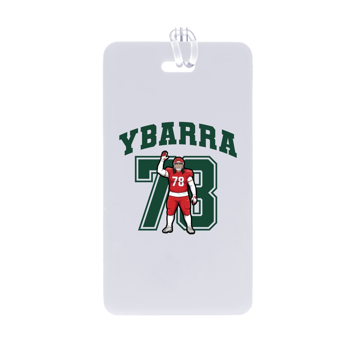Bag Tag — Number in Classic