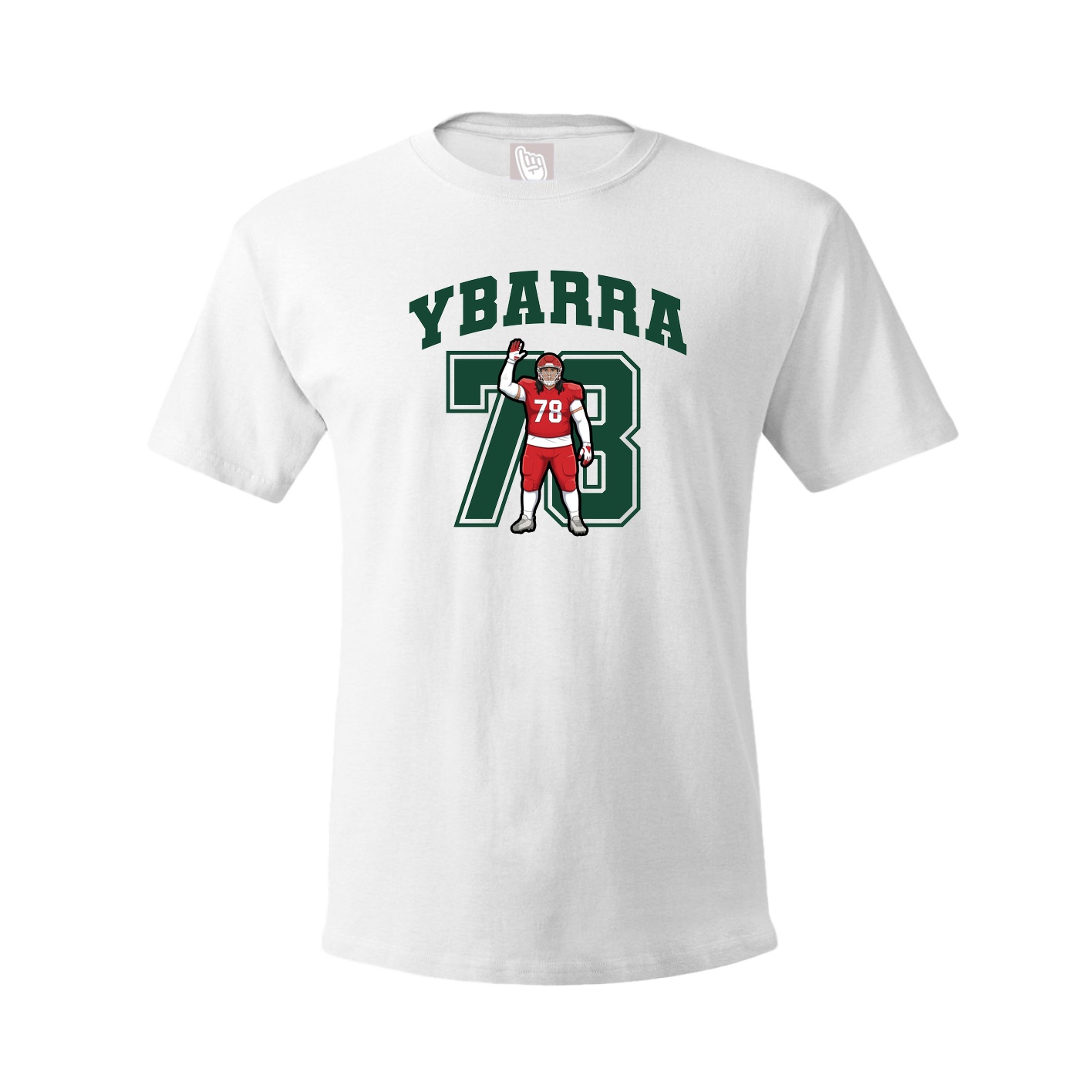 Tee — Number in White