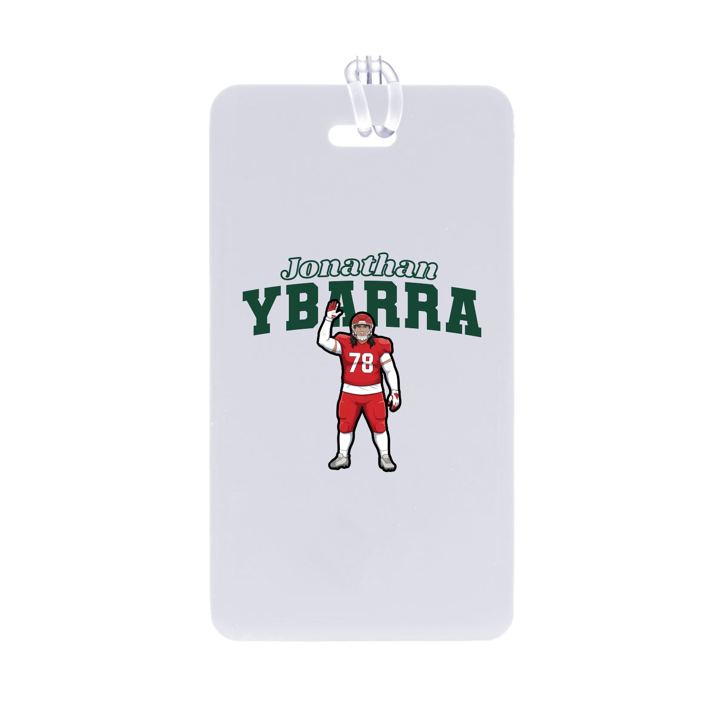 Bag Tag — Name Arch in Classic