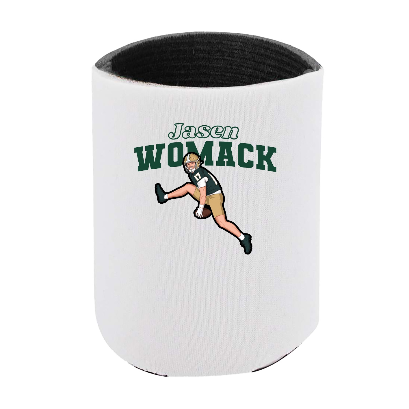 Can Holder — Name Arch in White