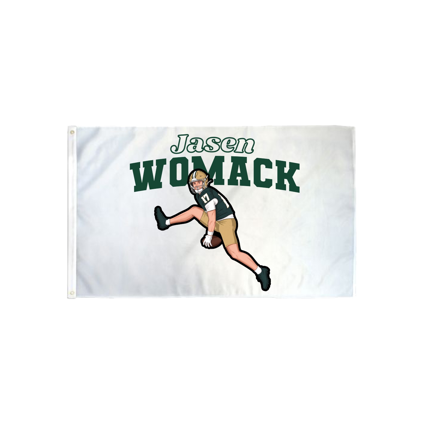3x5 Flag — Name Arch in Classic