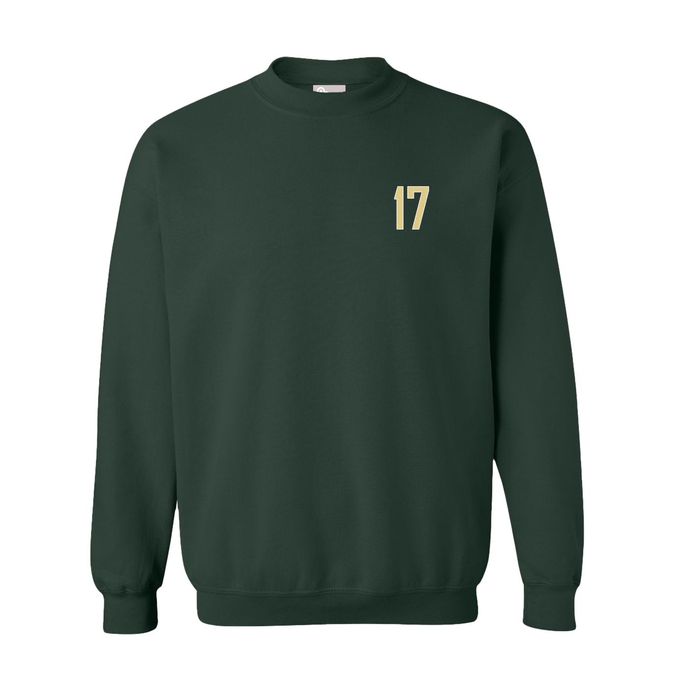 Fleece Crew — Front Shirsy in Green