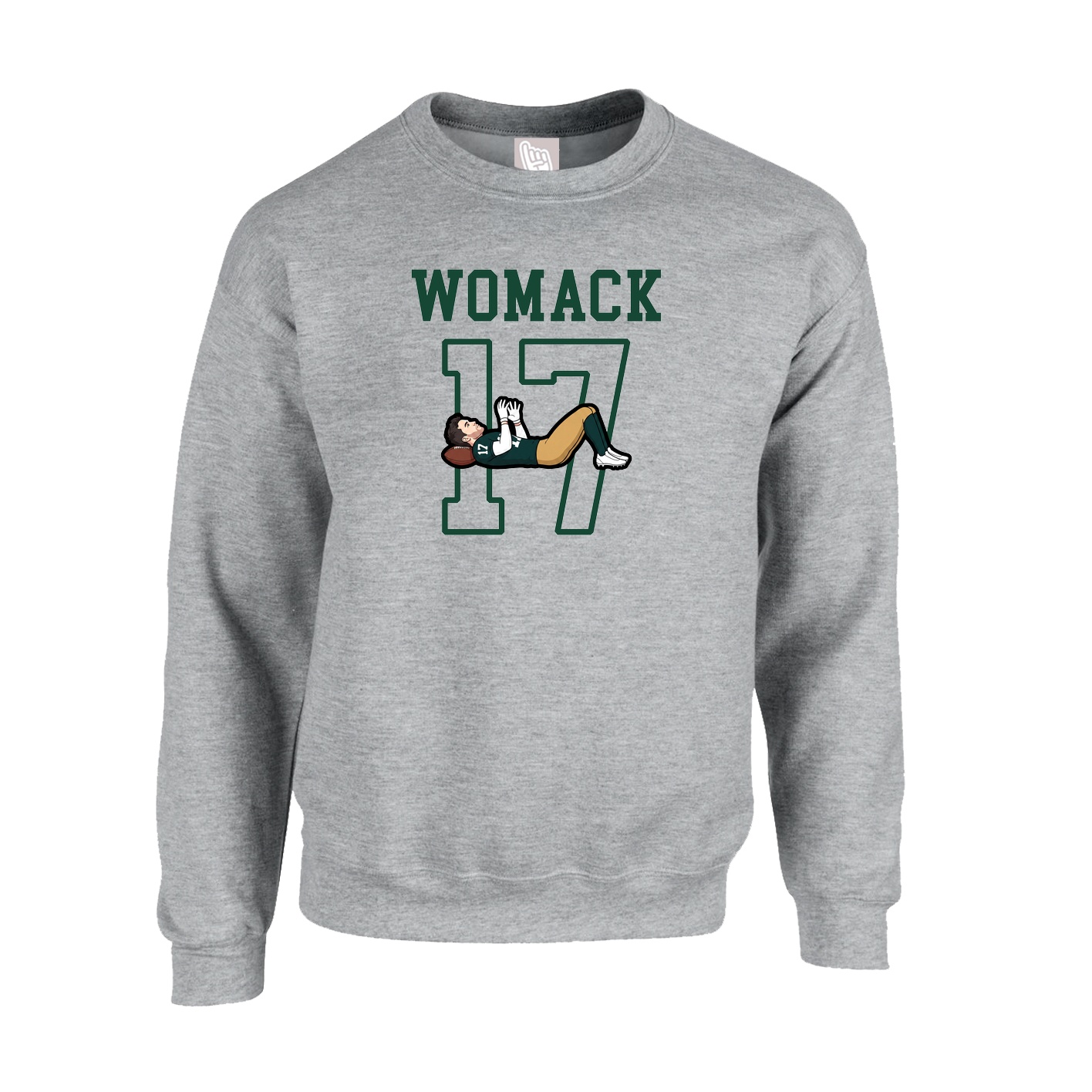 Fleece Crew — Shirsey in Grey