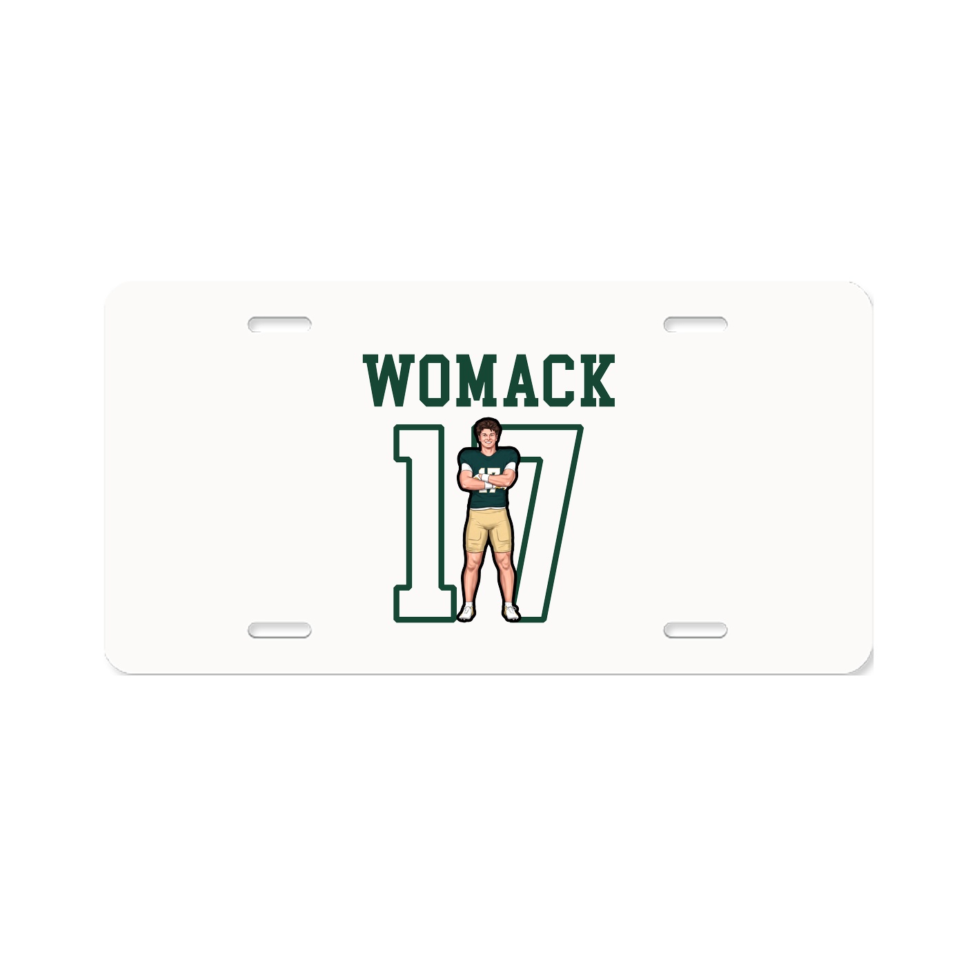 License Plate — Shirsey in Classic
