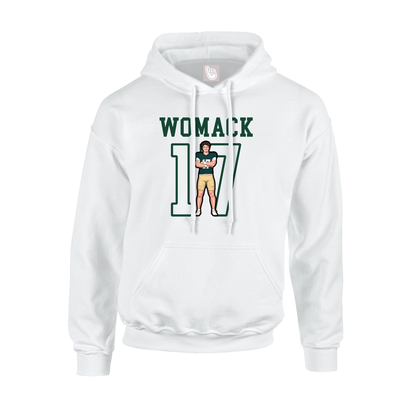 Youth Hoodie — Shirsey in White
