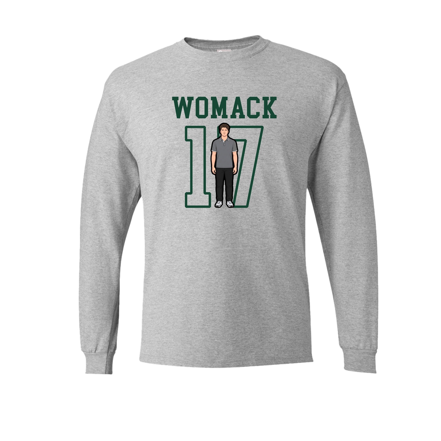 Long Sleeve Tee — Shirsey in Grey