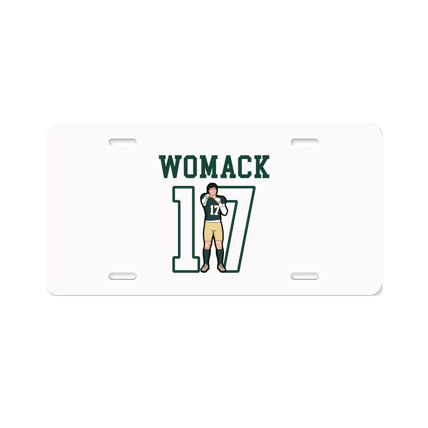 License Plate — Shirsey in Classic