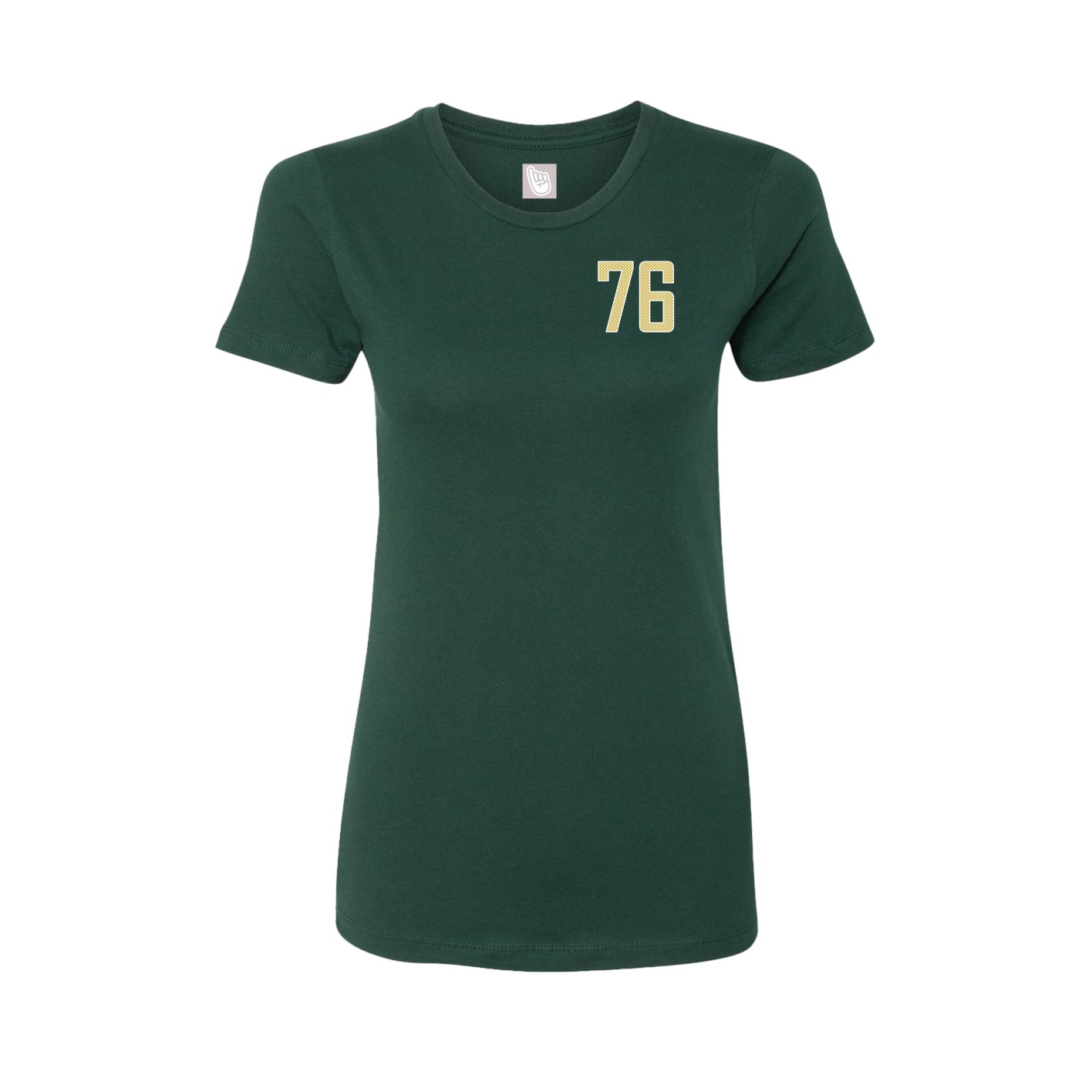 Womens Tee — Front Shirsy in Green