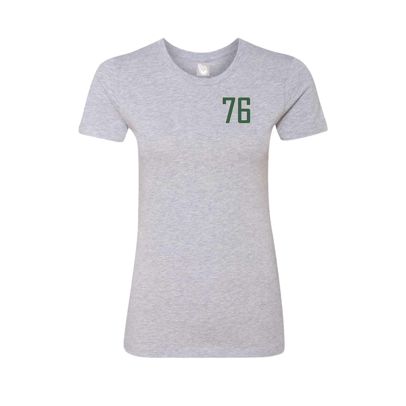 Womens Tee — Front Shirsy in Grey