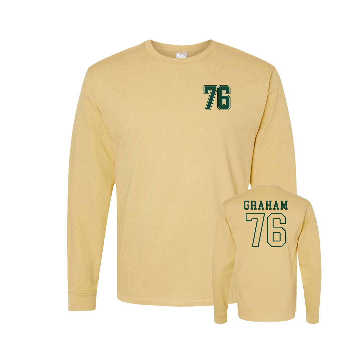 Long Sleeve Tee — Chest Back in Vegas Gold